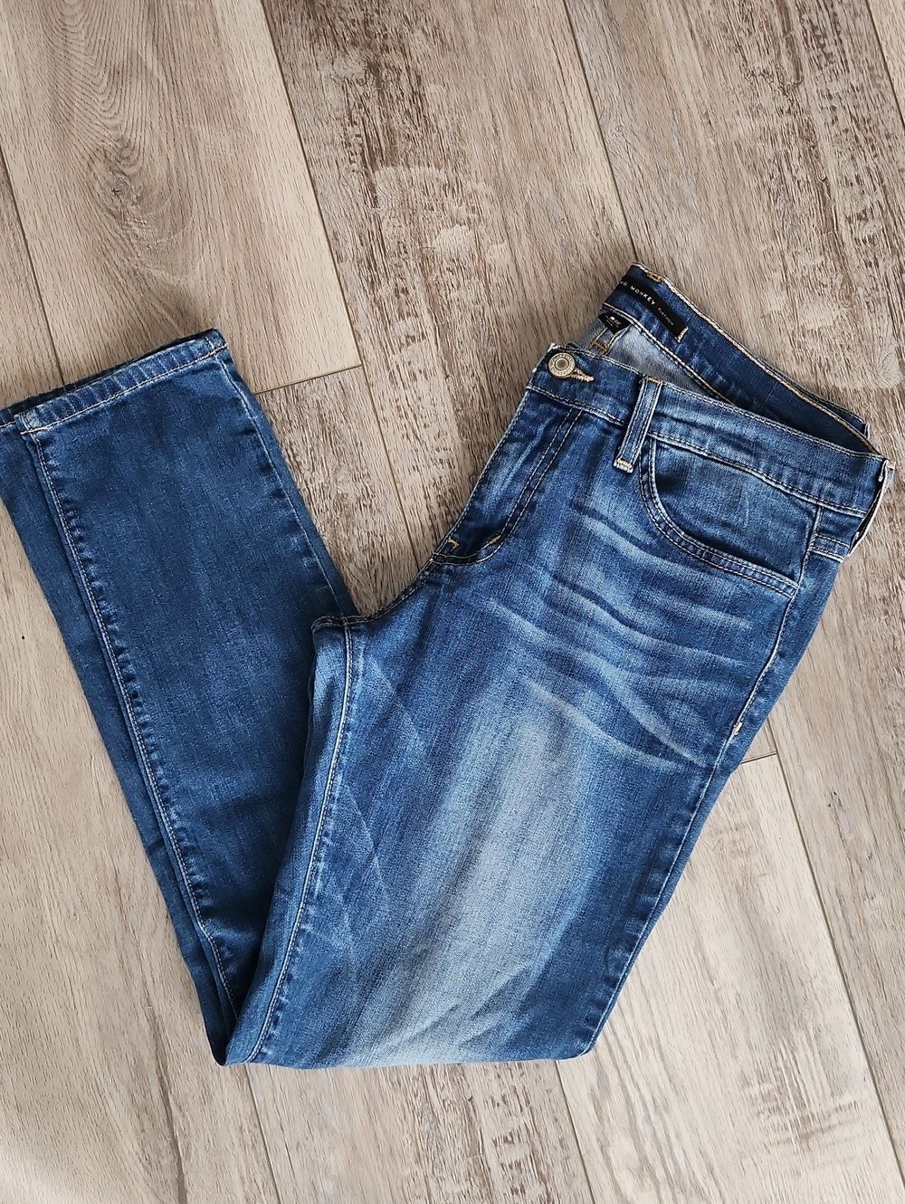 Flying Monkey Platinum Medium Blue Denim Jeans Slim Fit
